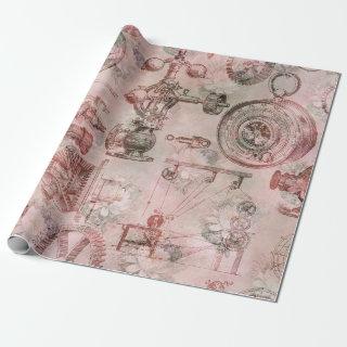 Pink Steampunk Clocks and Watches