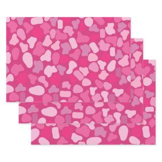Pink Stone Pattern-  Sheets
