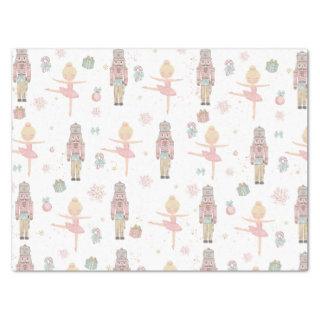 Pink The Nutcracker Christmas Ballet Decoupage Tissue Paper