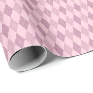 Pink Tones Argyle