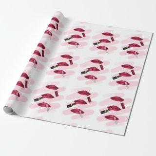 Pink Viva Magenta Lip Makeup Pattern