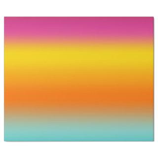 Pink, Yellow, Orange, Teal gradient color