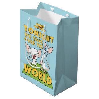 Pinky and the Brain | Take Over The World Medium Gift Bag