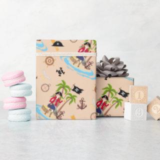 Pirate Girl Treasure Map Fun Birthday Party