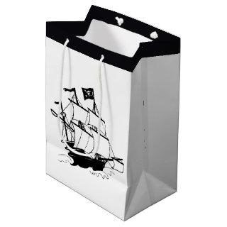 Pirate Ship Medium Gift Bag