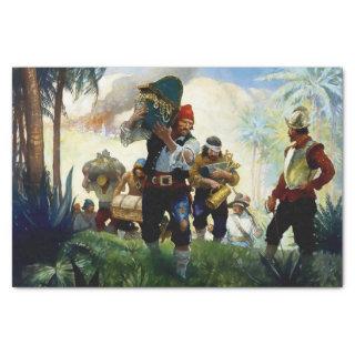 “Pirates and Plunder” by NC Wyeth Tissue Paper