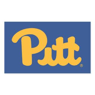 Pitt Rectangular Sticker