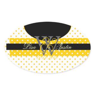 PIxDezines DIY colors, Dots et al. Oval Sticker