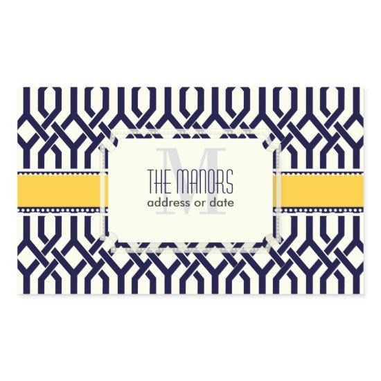 PixDezines kew trellis/DIY colors Rectangular Sticker