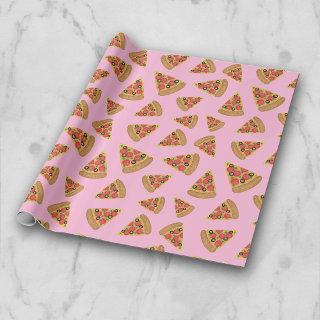 Pizza Party Pattern Pink
