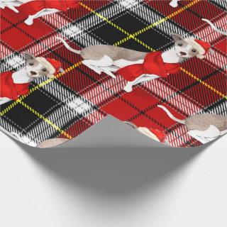 Plaid and Italian Greyhound Dog Lovers Christmas