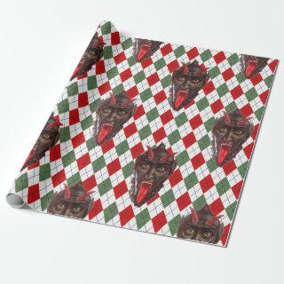 plaid christmas krampus