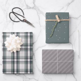 Plaid Flannel Polka Dots Stripes Coordinating   Sheets