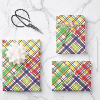 Plaid Madras Gift  Sheets