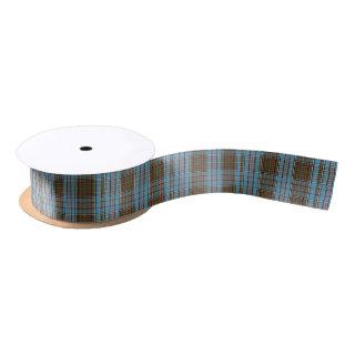 Plaid Rustic Anderson Tartan Satin Ribbon