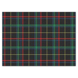 plaid tartan tissue paper