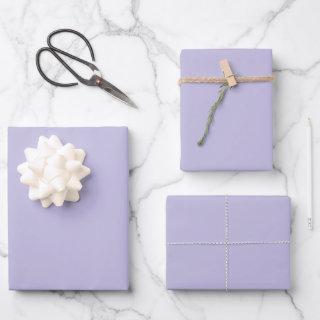 Plain color solid heather pastel purple  sheets
