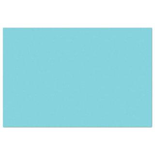 Plain color waterfall aqua blue tissue paper