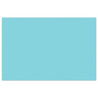 Plain color waterfall aqua blue tissue paper