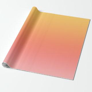 Plain colors - Yellow to Misty Pink ombre