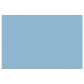 Plain solid pastel dusty blue tissue paper