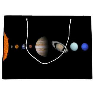 PLANETS OF THE SOLAR SYSTEM Large Gift Bag