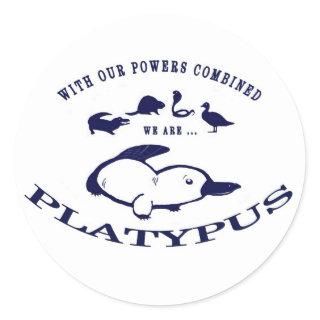 Platypus Sticker