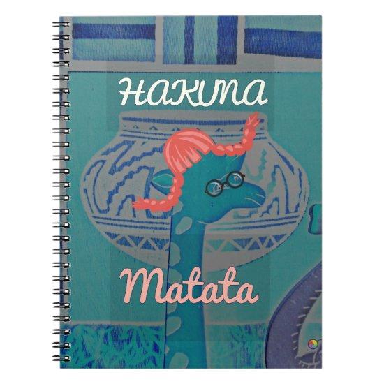 Playful Giraffe Art: An African Delight Notebook