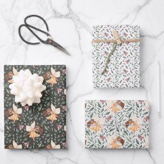 PLAYFUL PIXIES IN MAGICAL FLORAL GARDEN  SHEETS