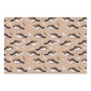 Playful Platypus Pattern  Sheets
