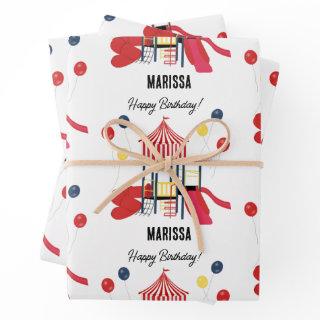 Playground Kids Boys Girls Birthday Custom Name  Sheets