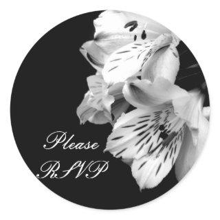 Please RSVP Alstroemeria Lily Sticker