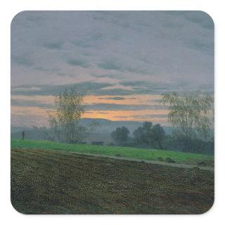 Ploughed Field, c.1830 Square Sticker