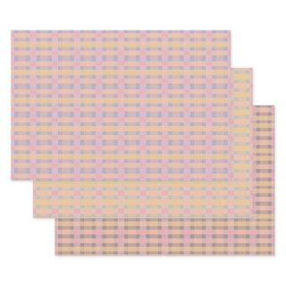 Plum Peach and Lilac  Sheets