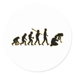Plumbing Classic Round Sticker