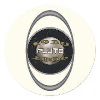 Pluto Commemorative 1930-2006 Classic Round Sticker