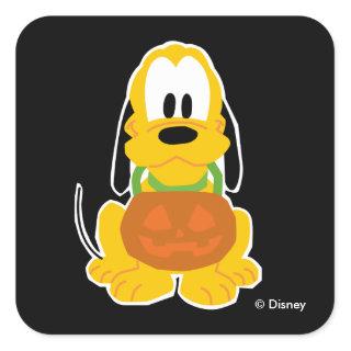 Pluto | Halloween Square Sticker