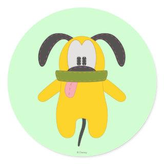 Pluto | Pook-a-Looz Classic Round Sticker