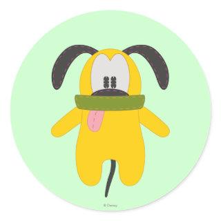 Pluto | Pook-a-Looz Classic Round Sticker