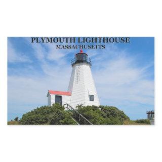 Plymouth Lighthouse, "The Gurnet", MA Stickers