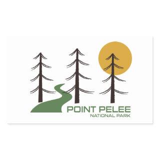 Point Pelee National Park Trail Rectangular Sticker