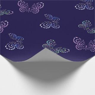Pointille butterflies