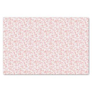 Poker Cards Royal Hearts Flush Pattern, Tissue Paper