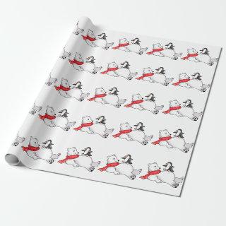 Polar Bear and Penguin
