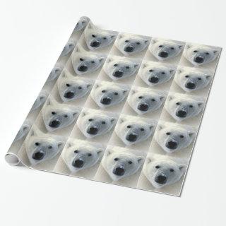 Polar Bear Christmas Wrap Paper