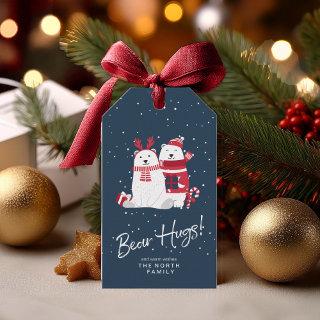 Polar Bear Hugs & Warm Wishes ID851 Gift Tags