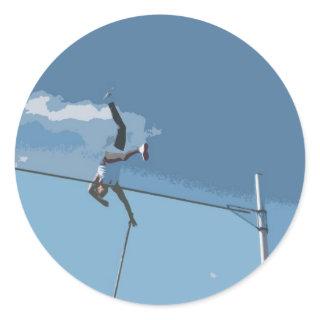 Pole Vault Stickers