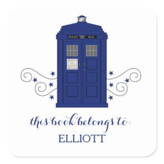 Police Box Swirls Stickers