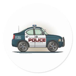 Police Interceptor Car Cop Car Sticker