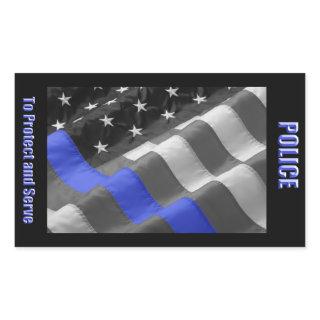 PoliceSticker Rectangular Sticker